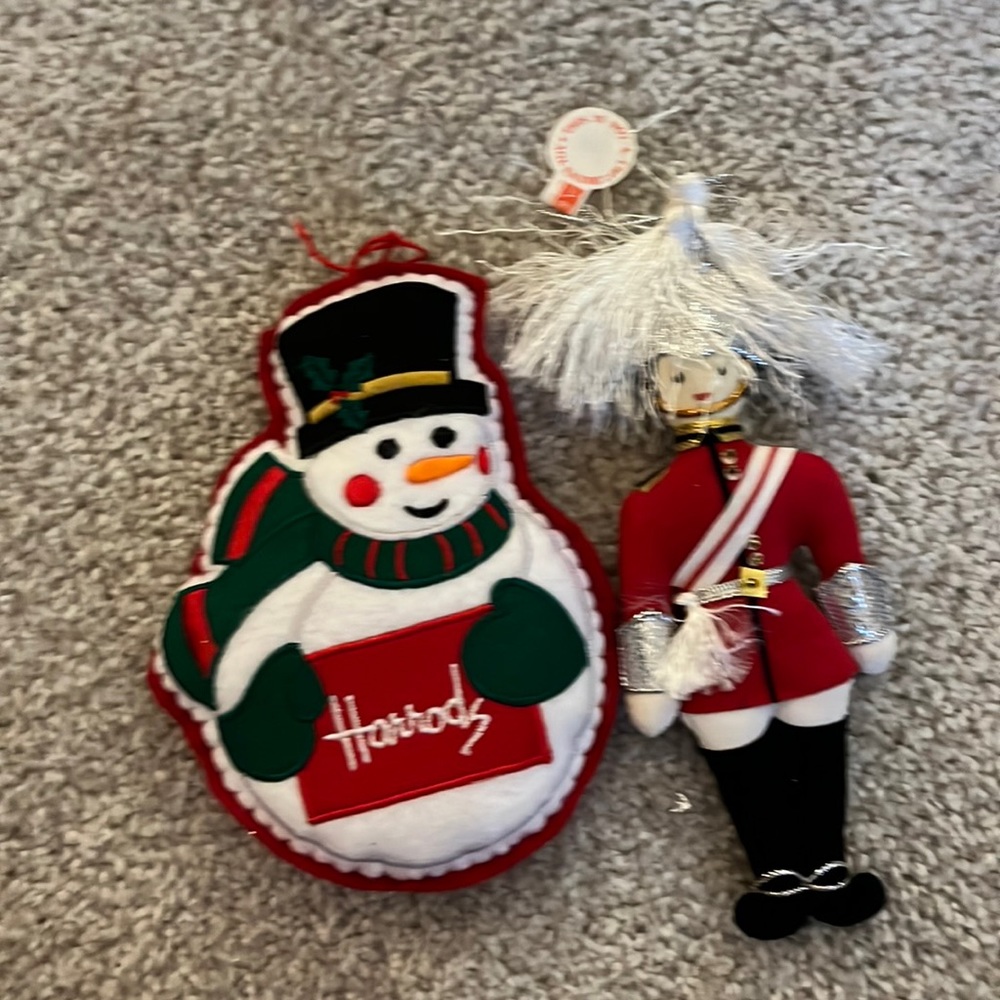 Harrods of London Christmas Ornaments
